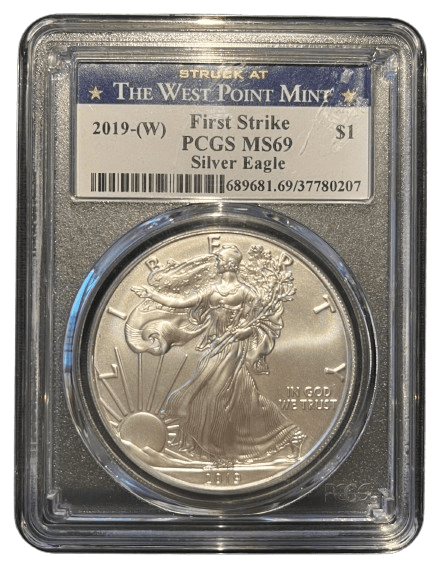 2020 PCGS MS70 American Eagle 1 oz - 101 munten